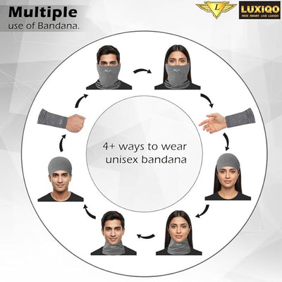 Osmo Fibre Bandana | UPF50+ UV Protection Multi-Use Neck Scarf,Headband,Face Mask,Beanie for Men & Women