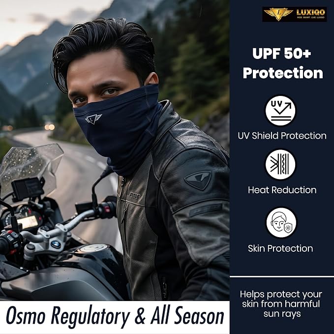 Osmo Fibre Bandana | UPF50+ UV Protection Multi-Use Neck Scarf,Headband,Face Mask,Beanie