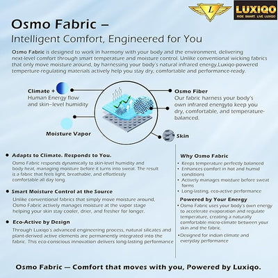 Osmo Fibre Arm Sleeves – SPF 50+ UV Protection, Ultra-Soft Cooling Compression Fabric, Breathable & Odour-Resistant Sun Sleeves | Running, Cycling, Gym & Outdoor Sports