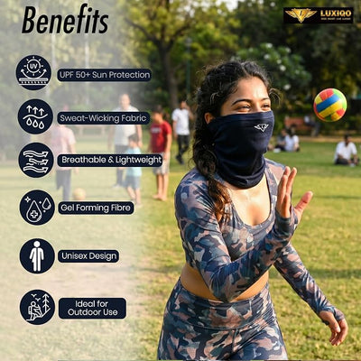 Osmo Fibre Bandana | UPF50+ UV Protection Multi-Use Neck Scarf,Headband,Face Mask,Beanie